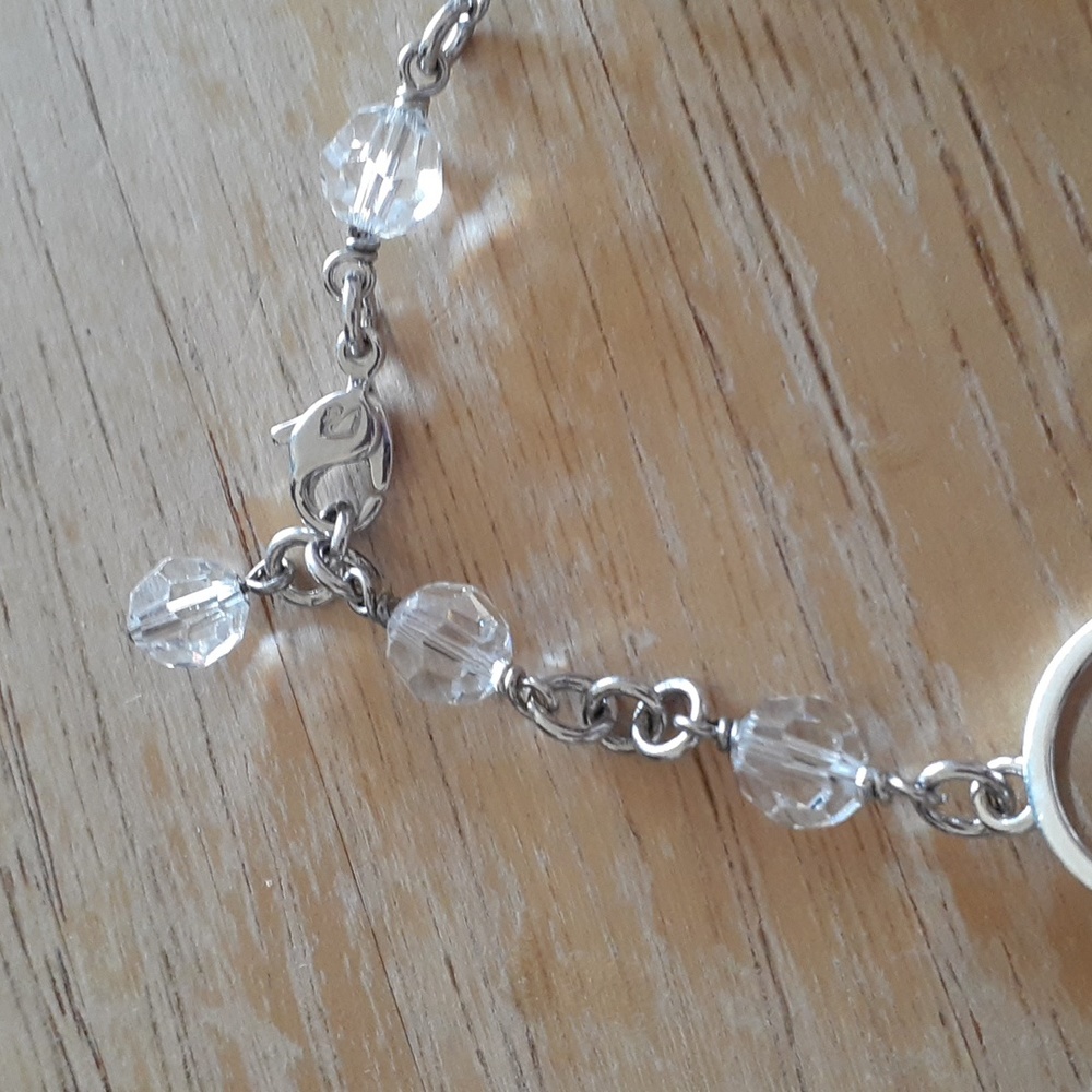 Authentic Swarovski Crystal Swan Stamped Bracelet MM103 - Picture 9 of 16